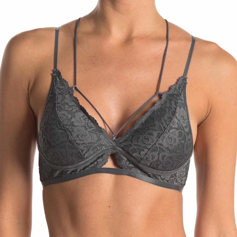 Wishlist X-back lace bralette